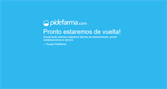 Desktop Screenshot of pidefarma.com