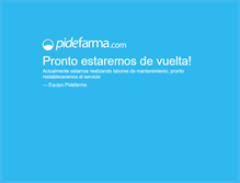 Tablet Screenshot of pidefarma.com